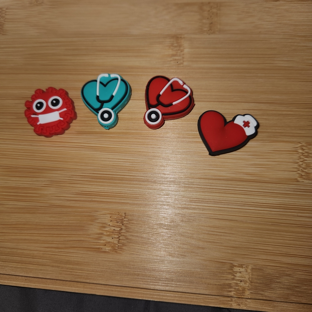Cute Medical Themed Shoe Charms